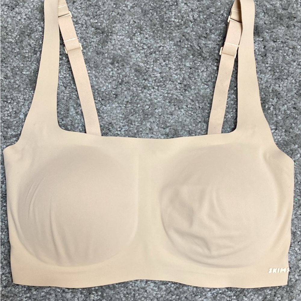 SKIMS Women's Cream Seamless Bra